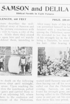 Samson and Delilah (1902)