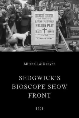 Sedgwick's Bioscope Showfront At Pendlebury Wakes (1901)